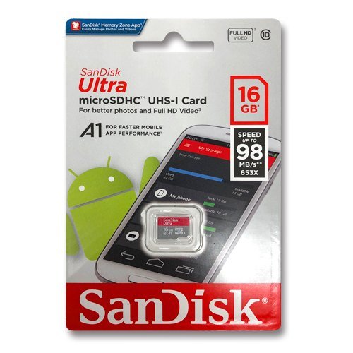  SENDISK 16 GB MEMORY CARD 